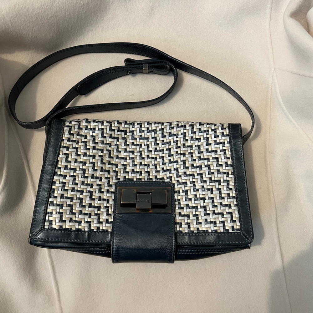 Italian brand Stefanel leather bag